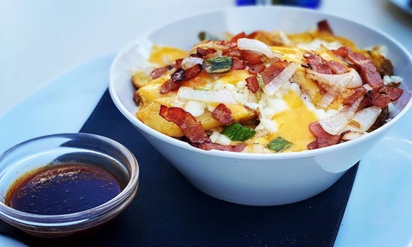 Patatas western con queso